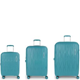 Gabol Infinity 4 Rollen Kofferset 3-teilig mit Dehnfalte  Variante 3