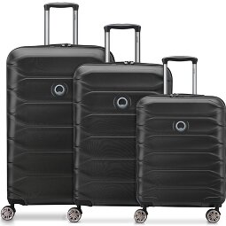 Delsey Paris Meteor 4 Rollen Kofferset 3-teilig mit Dehnfalte  Variante 1