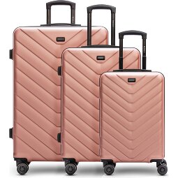 Redolz Essentials 07 3-SET 4 Rollen Kofferset 3-teilig  Variante 4