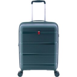 Gladiator 0800 4 Rollen Kabinentrolley 55 cm mit Dehnfalte  Variante 5