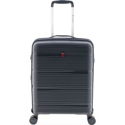 Gladiator 0800 4 Rollen Kabinentrolley 55 cm mit Dehnfalte  Variante 4