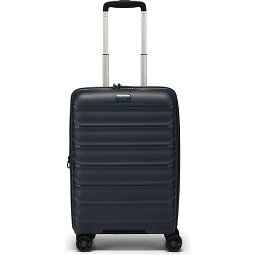 d&n Travel Line 4700 4 Rollen Kabinentrolley 55 cm mit Dehnfalte  Variante 3