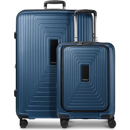 Redolz Essentials 14 4-Rollen Kofferset 2 tlg. Laptopfach mit Dehnfalte  Variante 4