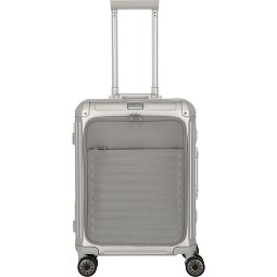 Travelite Next 4-Rollen Kabinentrolley Aluminium 55 cm Laptopfach  Variante 2