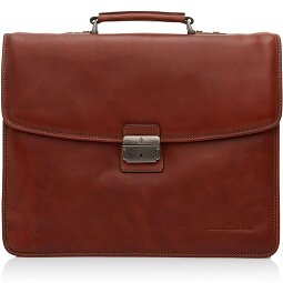 Castelijn & Beerens Verona Aktentasche RFID Leder 41 cm Laptopfach  Variante 1
