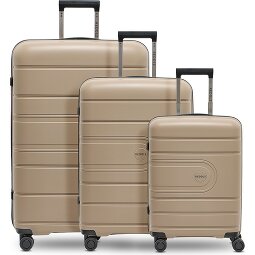 Redolz Essentials 11 3-SET 4 Rollen Kofferset 3-teilig  Variante 1