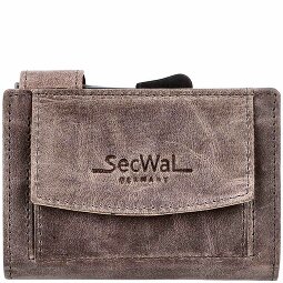 SecWal Kreditkartenetui Geldbörse RFID Leder 9 cm  Variante 2