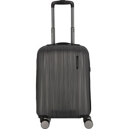 Polestream Moonrock 4 Rollen Kabinentrolley 55 cm mit Dehnfalte  Variante 1