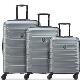 Delsey Paris Meteor 4 Rollen Kofferset 3-teilig mit Dehnfalte  Variante 2