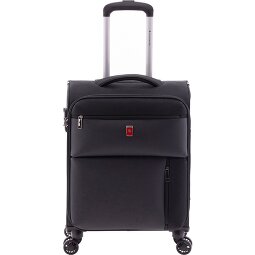 Gladiator 3700 4 Rollen Kabinentrolley 55 cm mit Dehnfalte  Variante 1