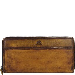 Greenburry Destressed Geldbörse RFID Schutz Leder 19 cm  Variante 2