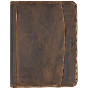 Greenburry Vintage Ringmappe Leder 26 cm