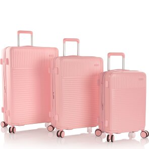 Heys Pastel 4 Rollen Kofferset 3-teilig mit Dehnfalte