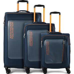 American Tourister Aktivus 4 Rollen Kofferset 3-teilig mit Dehnfalte