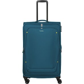 Travelite Umbria 4 Rollen Trolley L 77 cm mit Dehnfalte