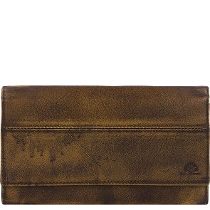 Greenburry Destressed Geldbörse RFID Schutz Leder 13 cm