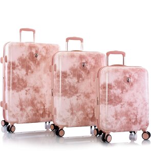 Heys Black Camo 4 Rollen Kofferset 3-teilig mit Dehnfalte