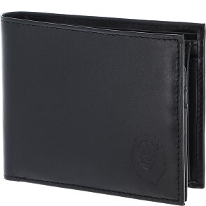 oxmox Leather Geldbörse RFID Schutz Leder 12 cm