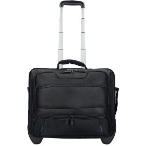 Dermata 2 Rollen Businesstrolley 38 cm Laptopfach