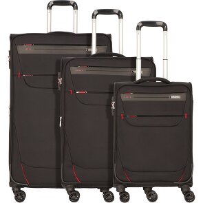 Worldpack Denver 4 Rollen Kofferset 3-teilig