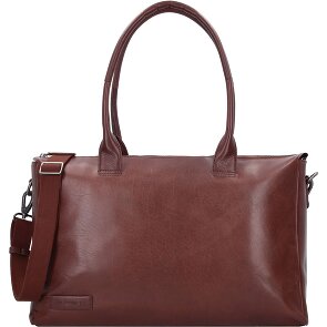 Plevier Rock Copal Schultertasche Leder 44 cm Laptopfach