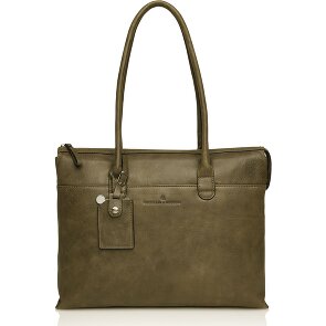 Castelijn & Beerens Carisma Schultertasche RFID Leder 40 cm Laptopfach