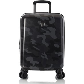 Heys Black Camo 4 Rollen Kabinentrolley S 53 cm mit Dehnfalte