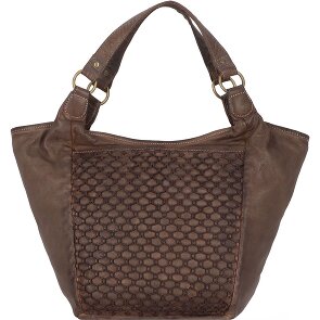 Greenland Nature Femi & Nine Schultertasche Leder 38 cm