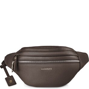 Lazarotti Bologna Leather Double-Zip Gürteltasche Crossbody Leder 25 cm