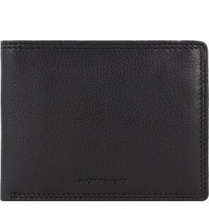 Jack Kinsky Montreal Geldbörse RFID Schutz Leder 12 cm