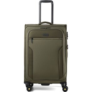 d&n Travel Line 9704 4 Rollen Trolley M 68 cm mit Dehnfalte