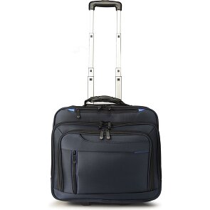 Dermata 2 Rollen Businesstrolley 38 cm Laptopfach