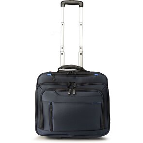 Dermata 2-Rollen Businesstrolley 42  cm Laptopfach