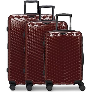 Redolz Essentials 18 2.0 4 Rollen Kofferset 3-teilig mit Dehnfalte