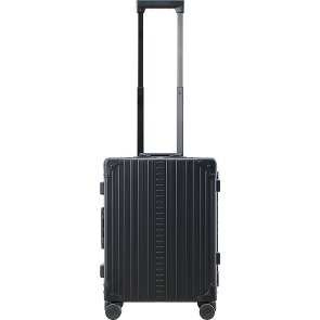 Aleon Traveler Domestic 4-Rollen Kabinentrolley Aluminium 55 cm
