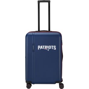 Travelite travelite x NFL 4 Rollen Trolley M 67 cm mit Dehnfalte