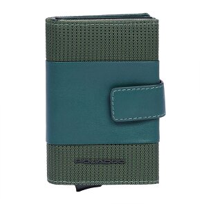 Piquadro PQ-Earth Kreditkartenetui RFID Schutz Leder 6.5 cm