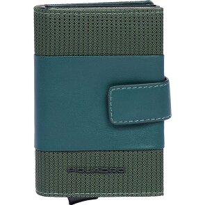Piquadro PQ-Earth Kreditkartenetui RFID Schutz Leder 6.5 cm