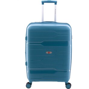 Gladiator 3800 4 Rollen Trolley 67 cm mit Dehnfalte