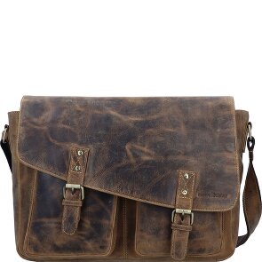 Greenburry Vintage Messenger Leder 40 cm Laptopfach