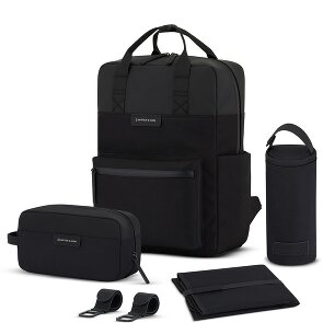 Kapten & Son Bergen Wickelrucksack Set 4 tlg. Laptopfach