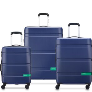 Delsey Paris x United Colors of Benetton Now Hardside 4-Rollen Kofferset 3 tlg. mit Dehnfalte