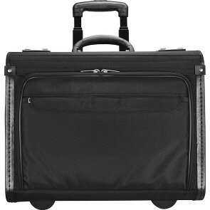 d&n Business & Travel 2 Rollen Businesstrolley 35 cm Laptopfach