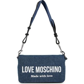 Love Moschino Denim Signature Love Schultertasche 24 cm