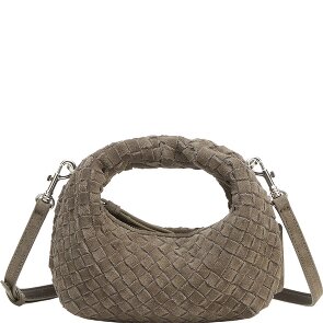 LES VISIONNAIRES Greta Micro weave Handtasche Leder 20 cm