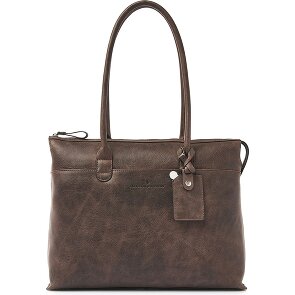 Castelijn & Beerens Carisma Schultertasche RFID Leder 40 cm Laptopfach