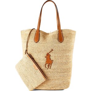POLO RALPH LAUREN Raffia Shopper Tasche 46 cm