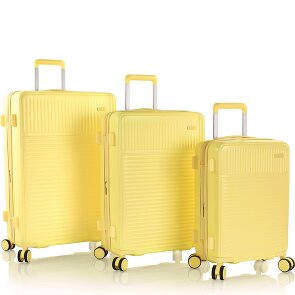 Heys Pastel 4 Rollen Kofferset 3-teilig mit Dehnfalte