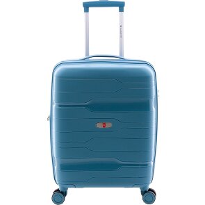 Gladiator 3800 4 Rollen Kabinentrolley 55 cm mit Dehnfalte