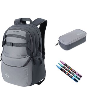 NITRO Future Hero Schulranzen-Set 3-teilig